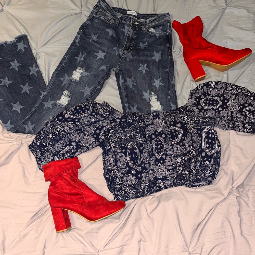 American Outfit  | WILL SELL SEPARATE: GROUPING IS RECOMMENDED OUTFITS